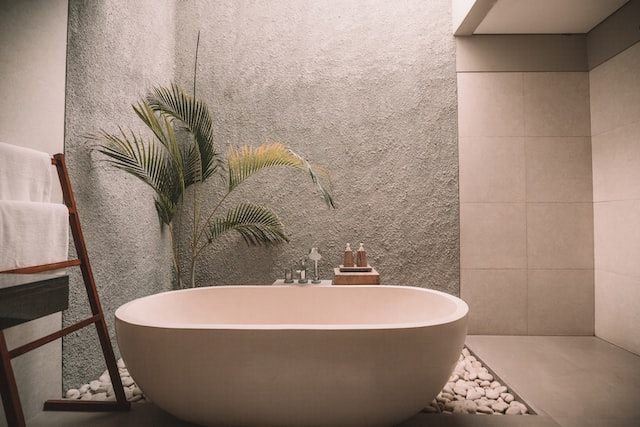 baño estilo zen