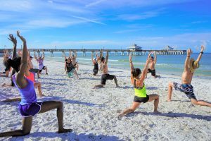 yoga en la playa barcelona